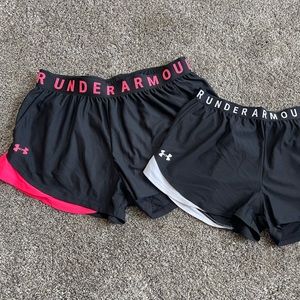 Womens Under Armor shorts bundle
